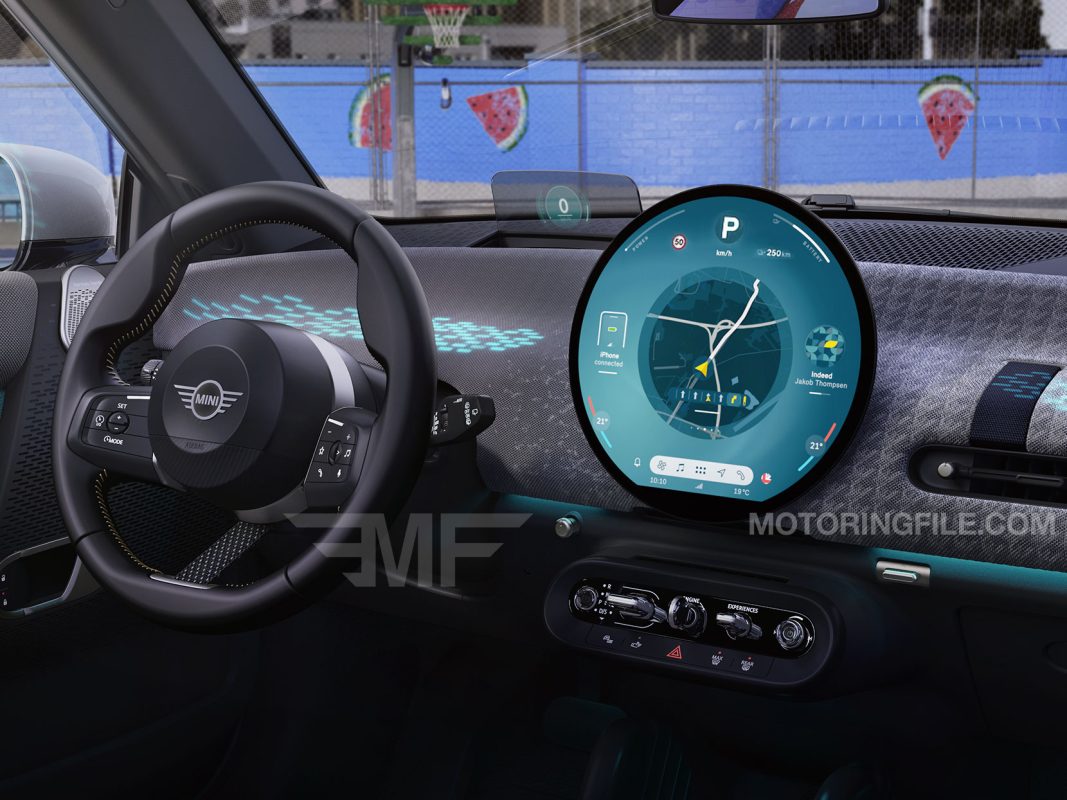 hands-on review – 2024 mini cooper electric interior