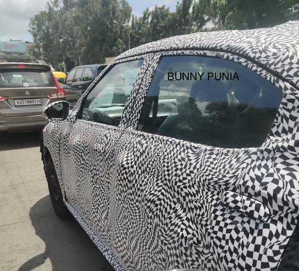 Citroen C3X crossover sedan spied for the first time in India, Indian, Citroen, Scoops & Rumours, Citroen C3, spy shots