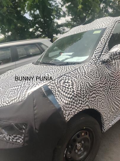 Citroen C3X crossover sedan spied for the first time in India, Indian, Citroen, Scoops & Rumours, Citroen C3, spy shots