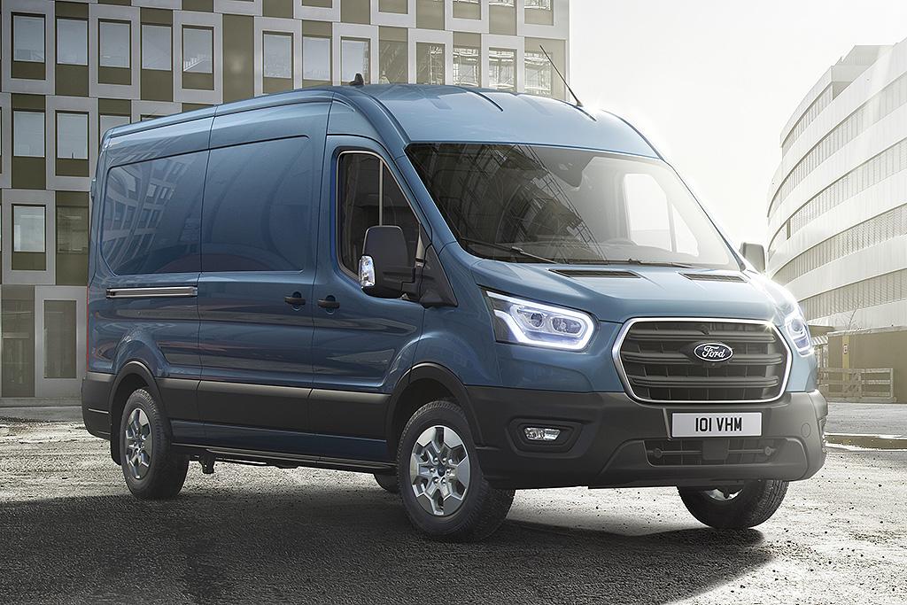 ford, transit, e-transit, car news, electric cars, tradie cars, makeover for 2024 ford transit van