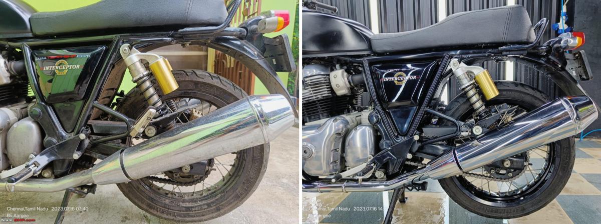Got my Royal Enfield Interceptor 650 detailed: Here's my experience, Indian, Member Content, royal enfield interceptor 650, Detailing