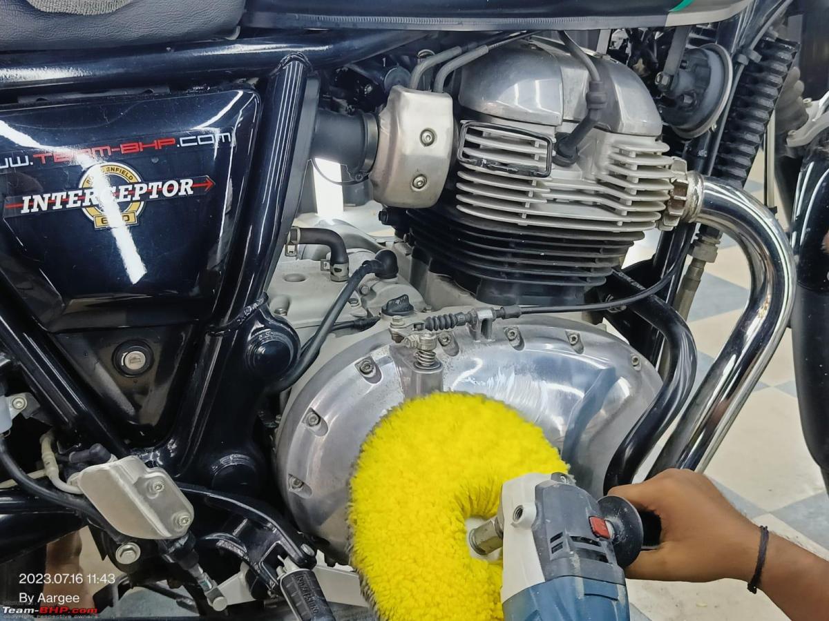 Got my Royal Enfield Interceptor 650 detailed: Here's my experience, Indian, Member Content, royal enfield interceptor 650, Detailing
