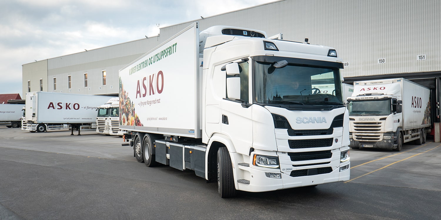 asko, charging stations, electric trucks, kempower, norway, norwegian grocery store asko invests in charging infrastructure
