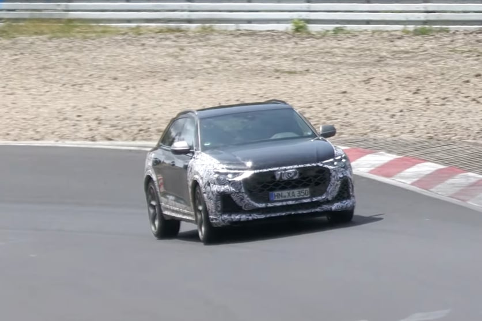video, spy shots, sports cars, nurburgring, new audi rs q8 prototype spied testing at nurburgring