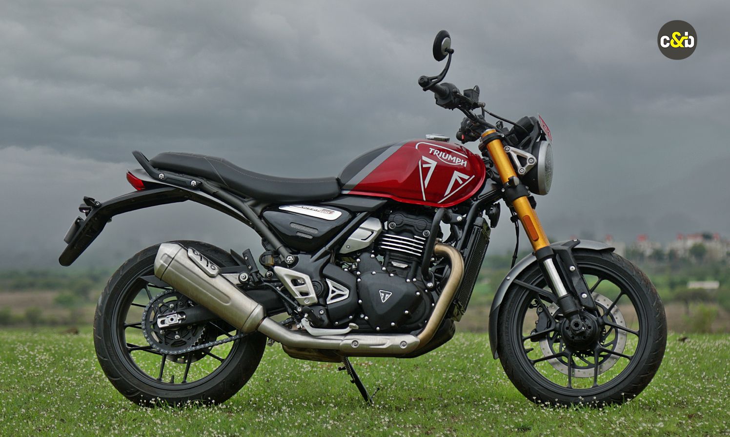 , triumph speed 400 review: in pictures