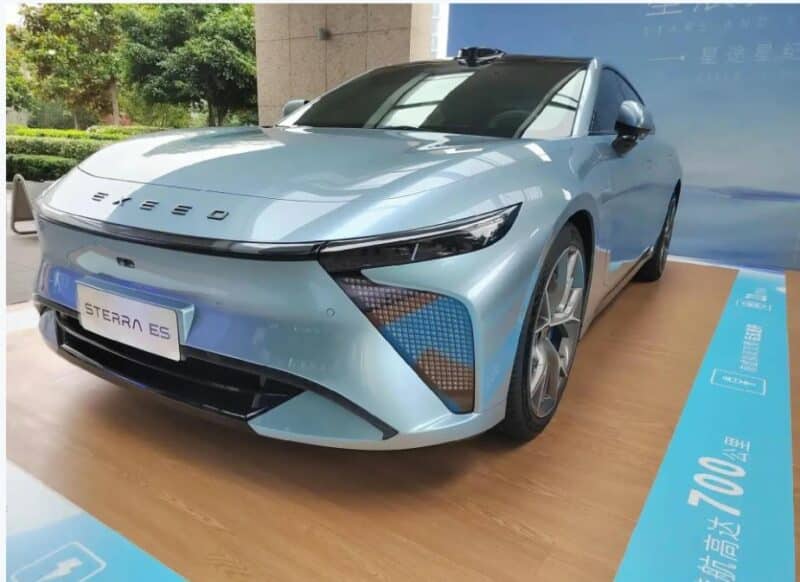 ev, report, chery’s exeed sterra es all-electric sedan with catl battery and 700 km range will launch in november