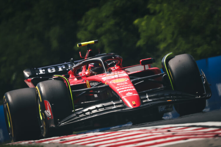 Ferrari, HungarianGP, Sainz