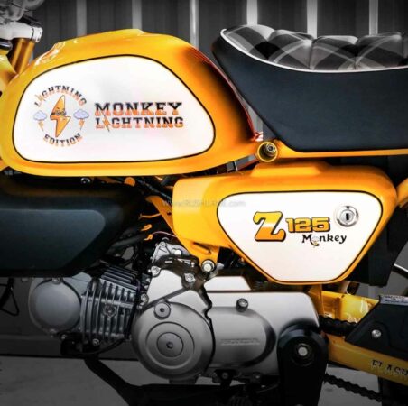 new honda monkey 125cc lightning launch price thb 109k (rs 2.6 l)