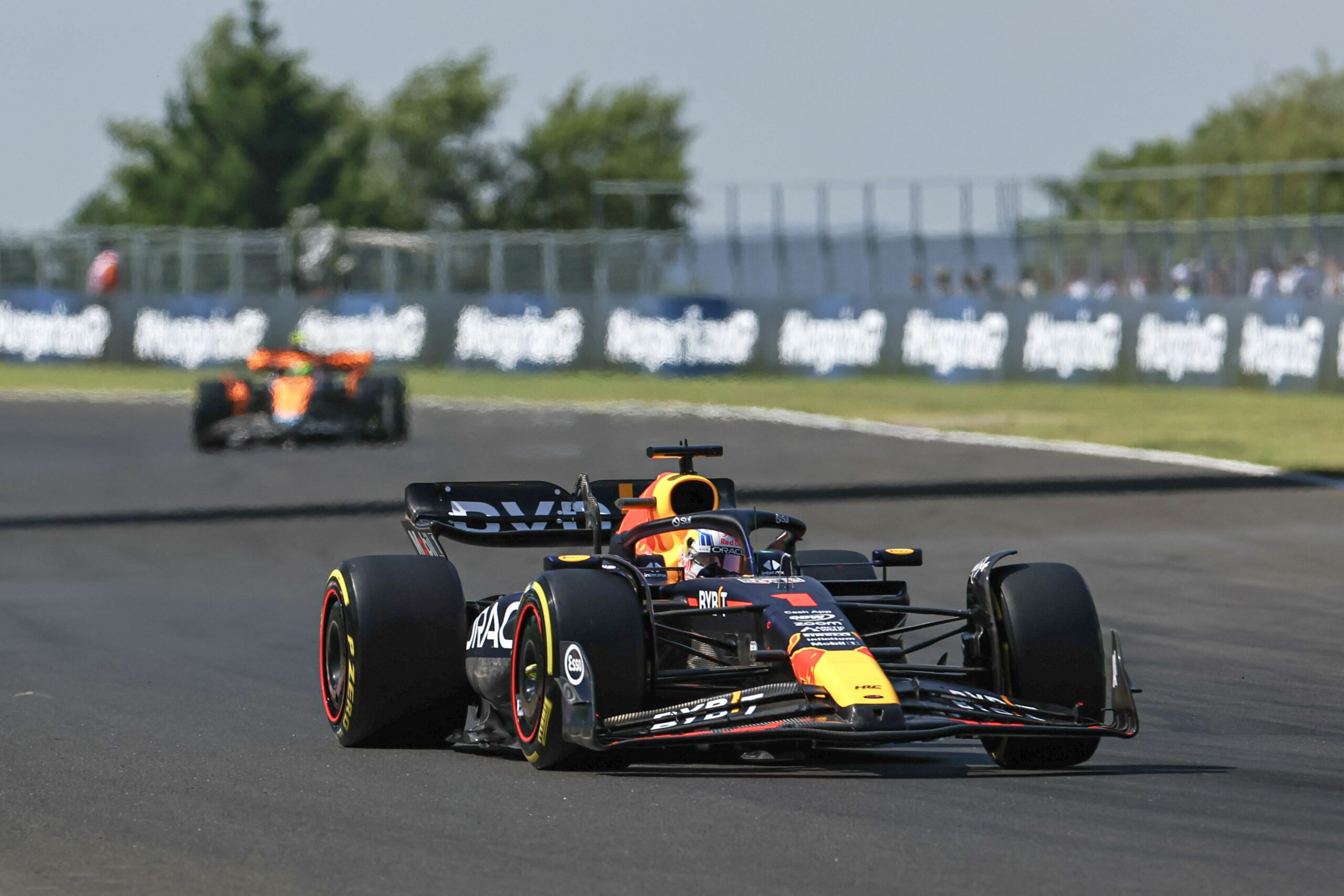 breaking, f1 hungarian grand prix notes: just another record-setting day for verstappen, red bull