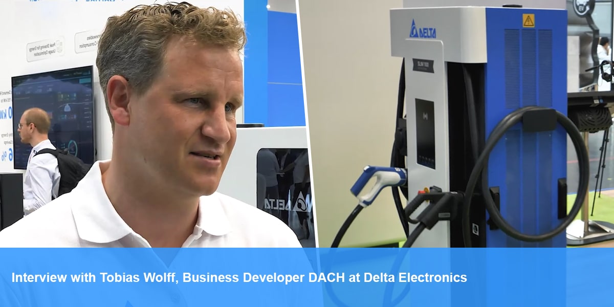 charging stations, delta, delta electronics, interview, power2drive, tobias wolff, interview: tobias wolff, business developer dach at delta electronics