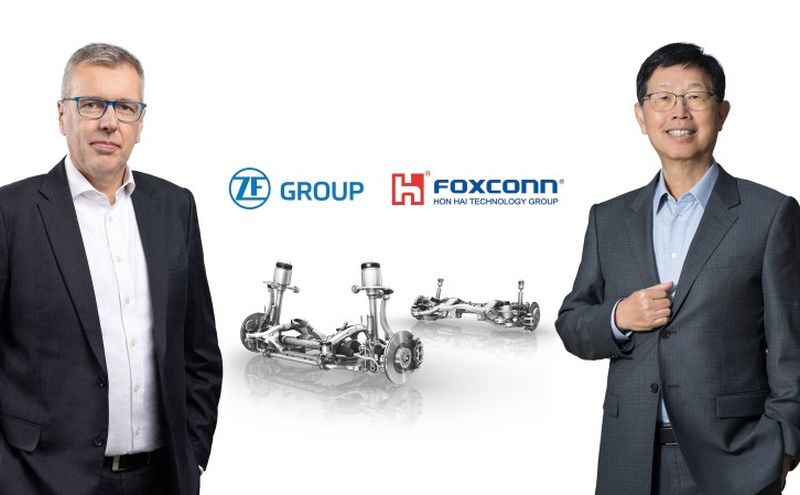 autos news, foxconn to take 50% stake in zf axle system unit