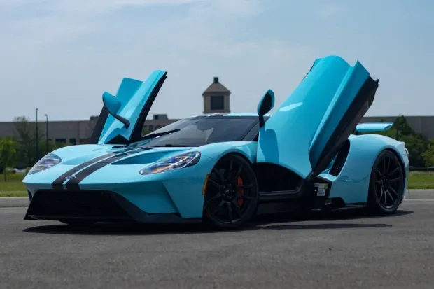 handpicked, sports, american, news, newsletter, highlights, muscle, client, classic, modern classic, europe, features, luxury, trucks, celebrity, off-road, german, italian, cascio motors is selling a 2019 ford gt carbon series at no reserve