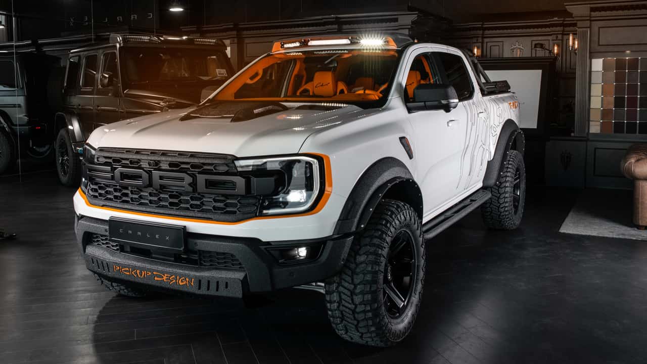 new ford ranger raptor gets rugged upgrade pack and wild interior by carlex