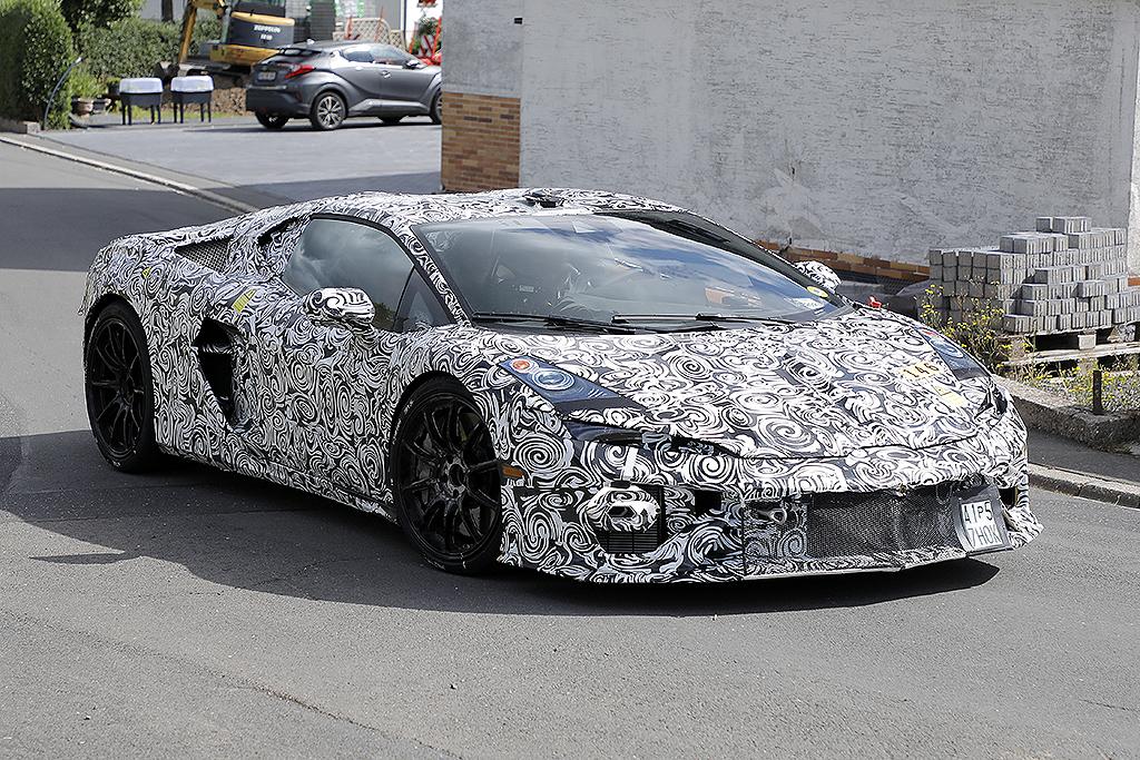 lamborghini, huracan, car news, coupe, performance cars, prestige cars, spy pics, lamborghini huracan hybrid replacement spied