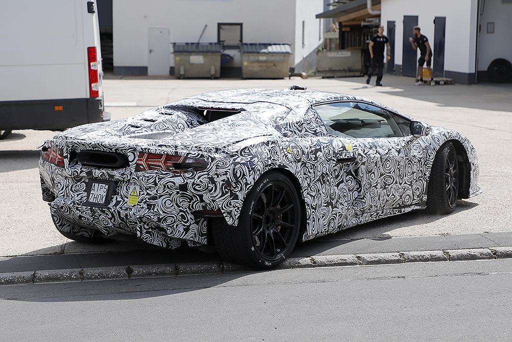lamborghini, huracan, car news, coupe, performance cars, prestige cars, spy pics, lamborghini huracan hybrid replacement spied