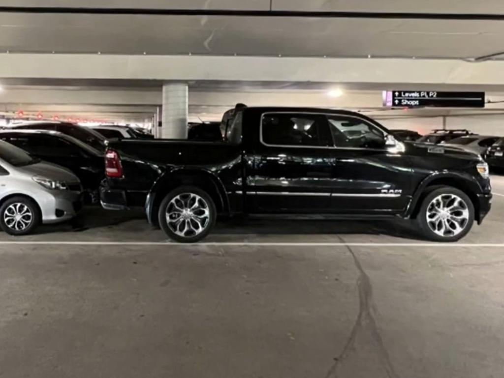 The American-style trucks are apparently bigger than the standard Australian parking space. Picture: Channel 9, The trucks have been slammed for their impractical size. Picture: Reddit, Aussies are not happy by the pick-up drivers’ obnoxious parking. Picture: Reddit, The Ford F-150 is one of America’s best-selling vehicles, and it is heading down under., American-style pick-up trucks are taking over Australian roads, and not everyone is a fan of the monster vehicles. Picture: Channel 9, Technology, Motoring, Motoring News, Aussies split over the super-sized US pick-up trucks clogging Aussie roads