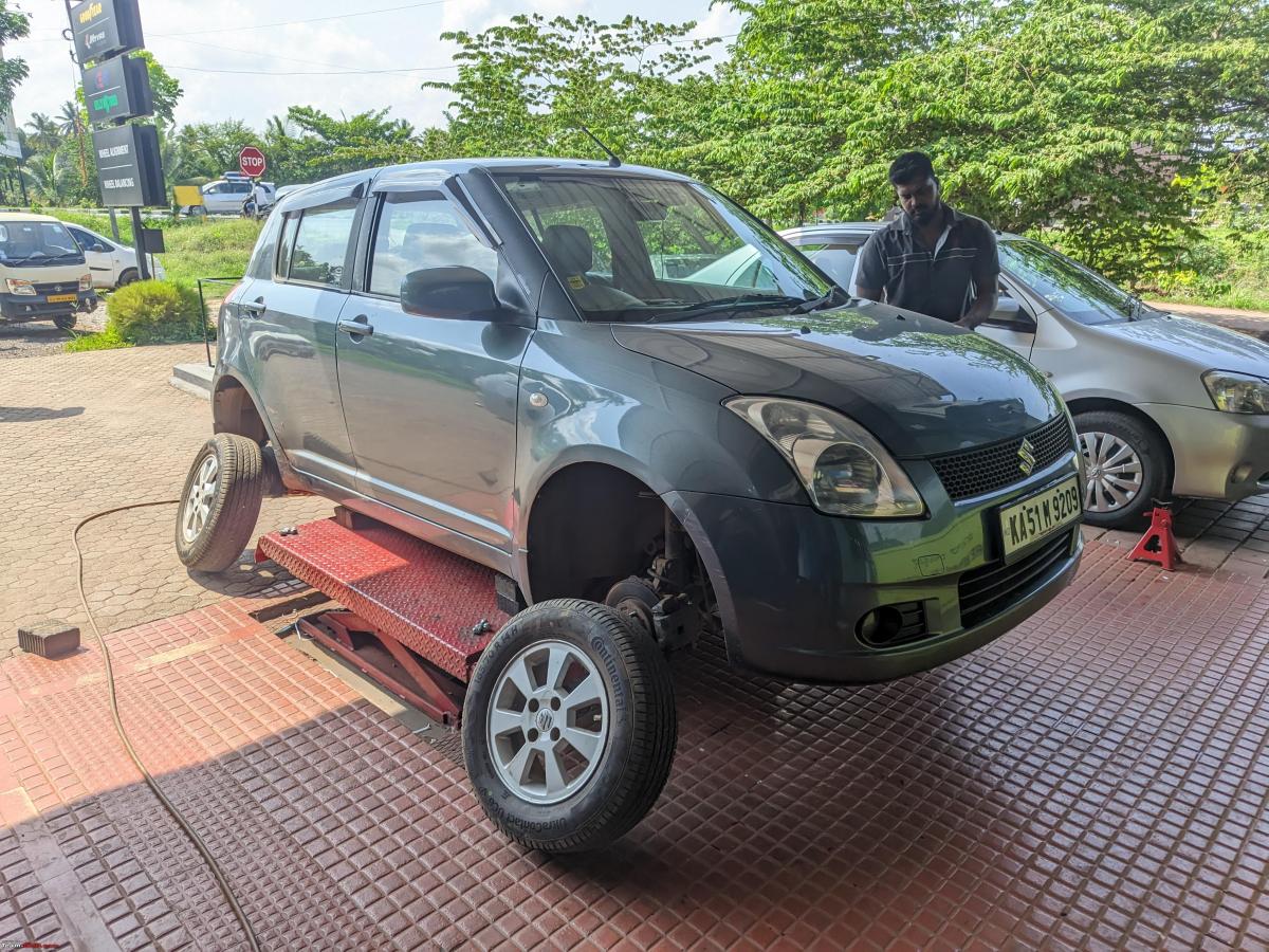 Got new Continental UC6 tyres for my Swift at a steal price from Amazon, Indian, Member Content, Maruti Swift, Tyres, Car Service
