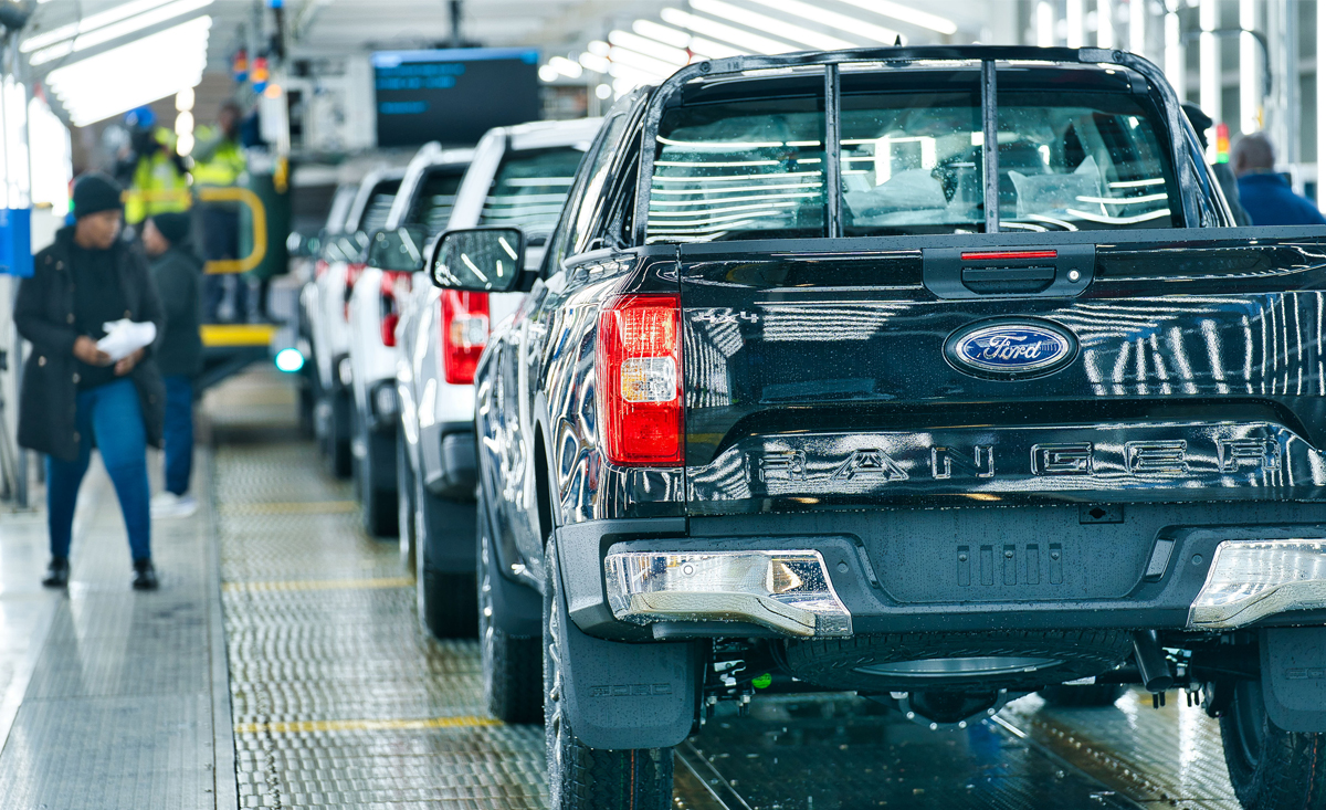 ford, ford ranger, vw amarok, 36 engines stolen from ford factory in pretoria