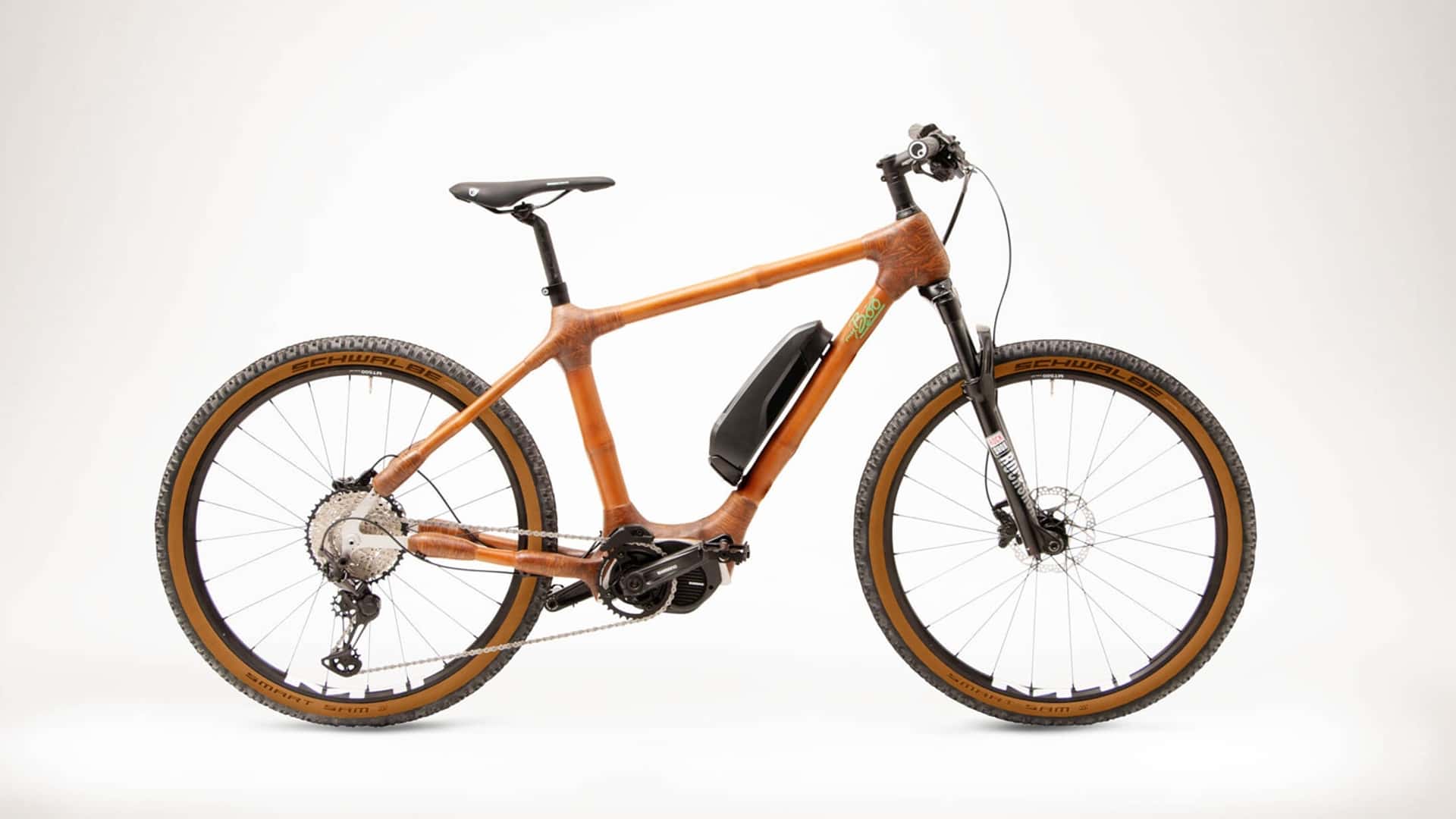 new my boo my akatora ep8 is an electric mtb made of bamboo