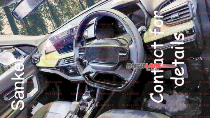 Tata Safari facelift interior leaked in new spy images, Indian, Tata, Scoops & Rumours, Safari, Tata Harrier, Harrier, spy shots