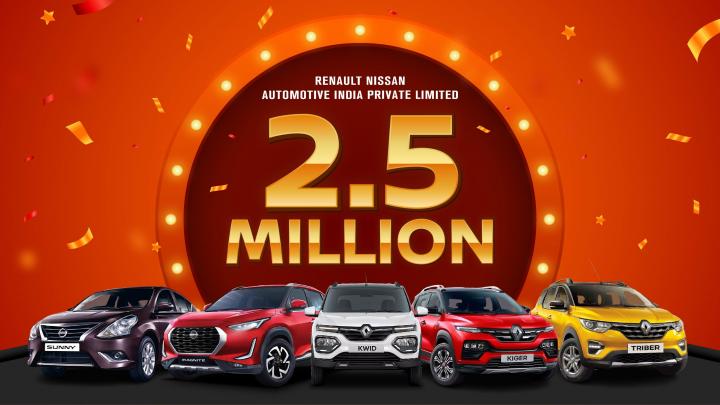 Renault Nissan India production crosses 2.5 million units, Indian, Renault, Industry & Policy, Renault-Nissan Alliance, Vehicle Production, Milestone