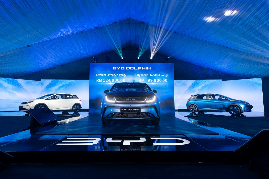 malaysia, sime darby motors, byd dolphin ev launched in malaysia; 2 variants from rm101k