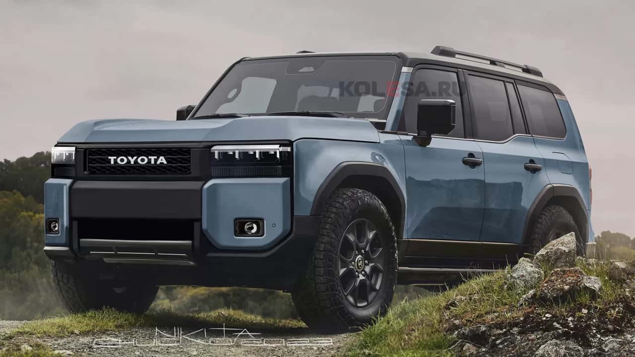 see how next toyota land cruiser might look before august 1 debut