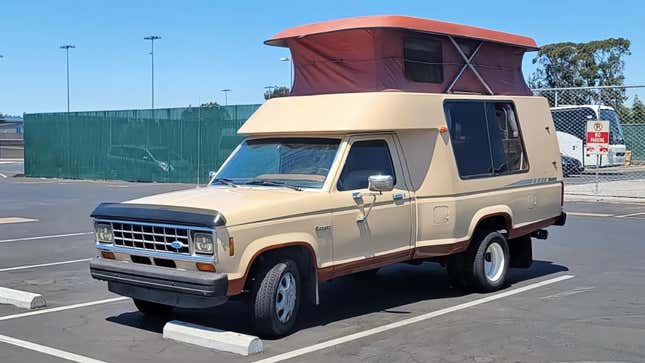Nice Price or No Dice 1984 Ford Ranger Roll-A-Long Camper