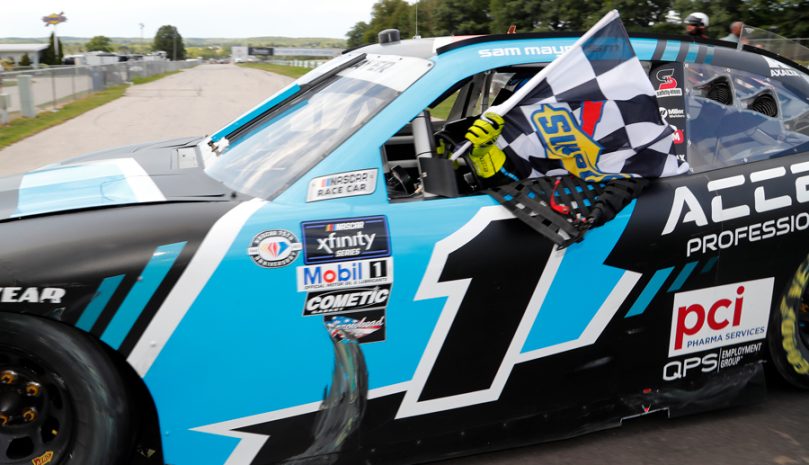 Mayer Steals Xfinity Series Win At Road America