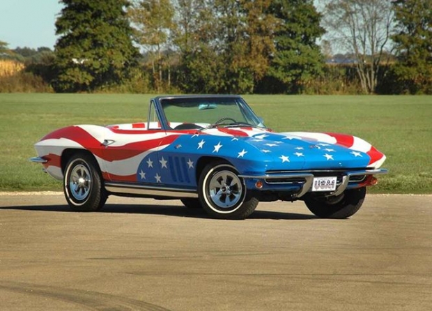 Convertible Corvette from the Movie Austin Powers, chevy, convertible, old car