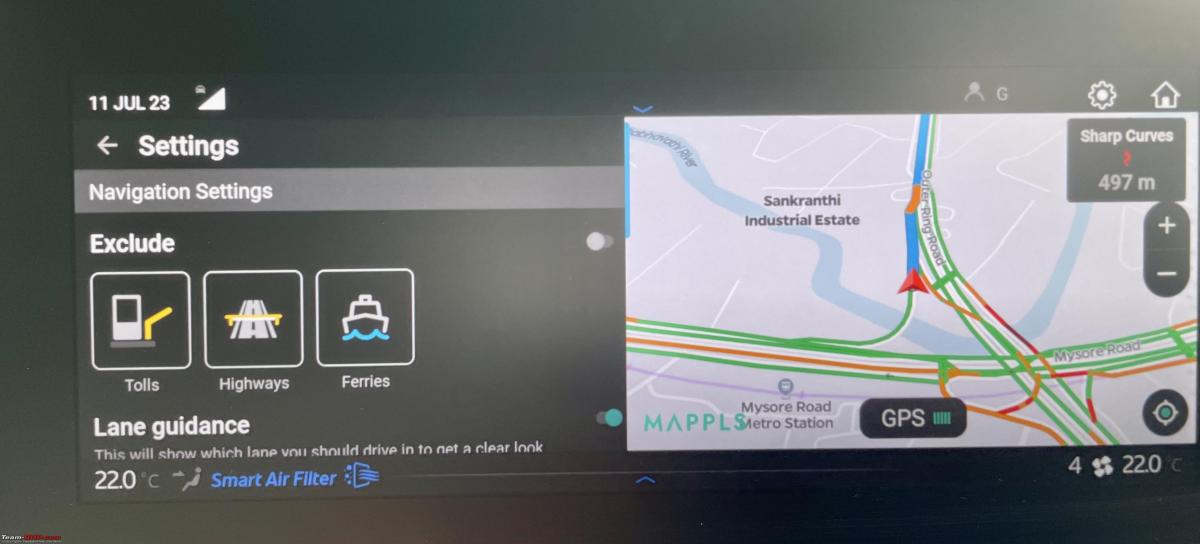 Mahindra XUV700 gets Mappls maps in the latest software update, Indian, Member Content, Mahindra XUV700, Mahindra