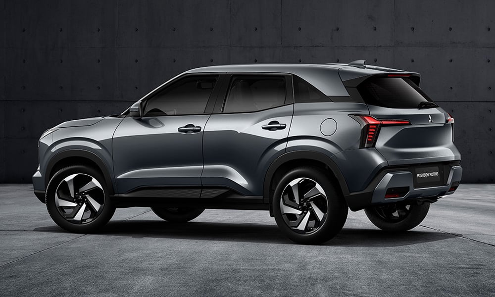 mitsubishi reveals the design of its new crossover, but what is it called?