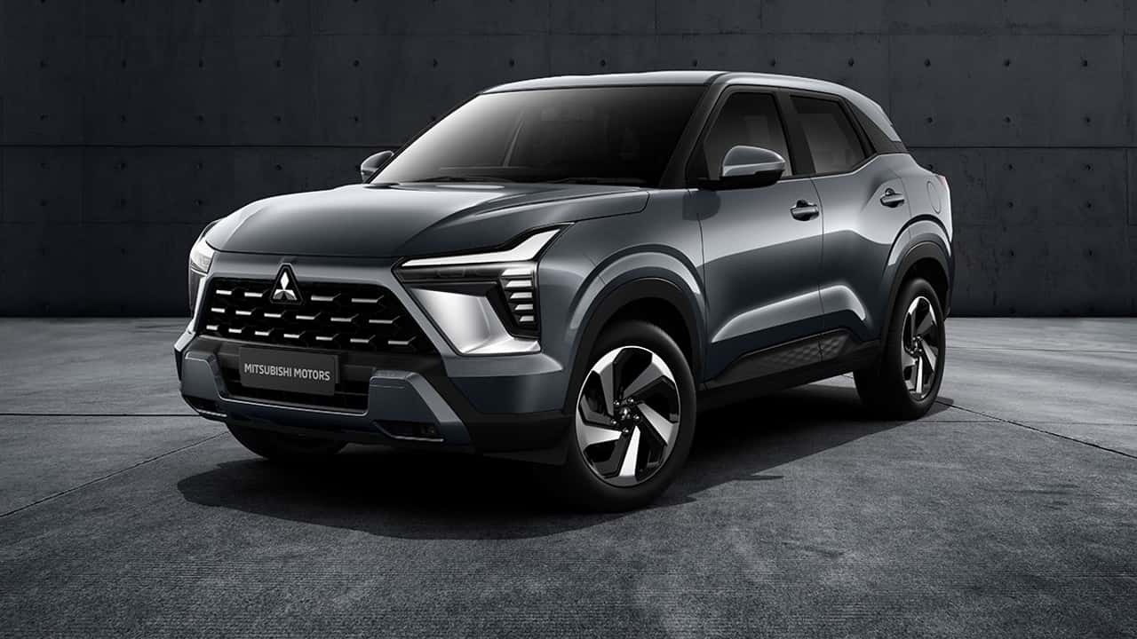 mitsubishi compact suv design revealed ahead of august 10 debut