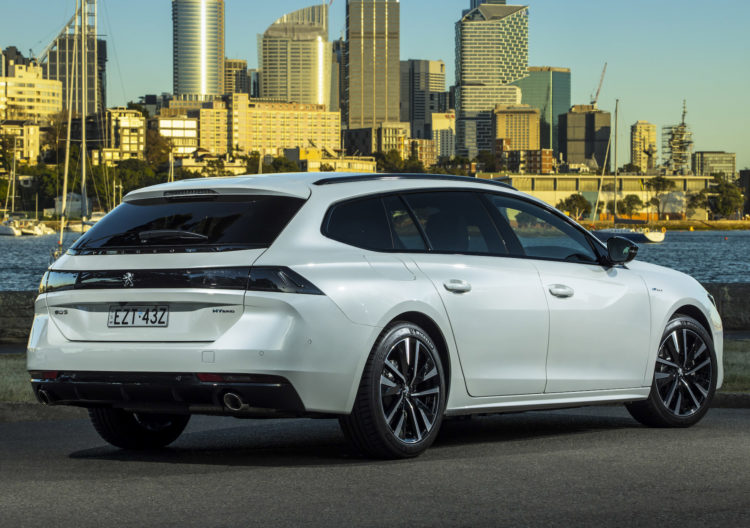 peugeot’s 508 plug-in hybrid sportswagon lands in showrooms with $82,915 price tag