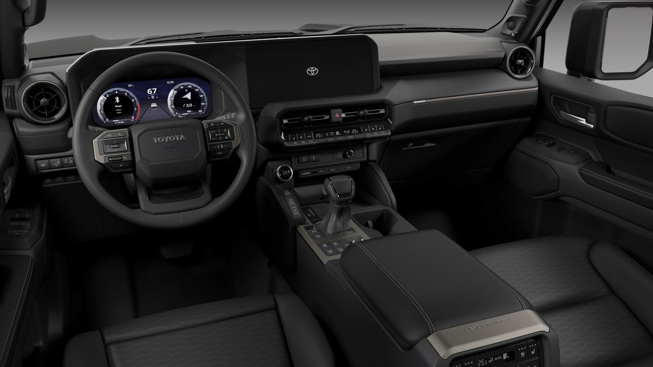 The interior has taken a big step forward, too., It’ll be more capable off and on the road according to Toyota., The new Prado will share most of its mechanical base with the LandCruiser 300 Series., 2024 Toyota Prado., Technology, Motoring, Motoring News, 2024 Toyota Prado revealed for Australia