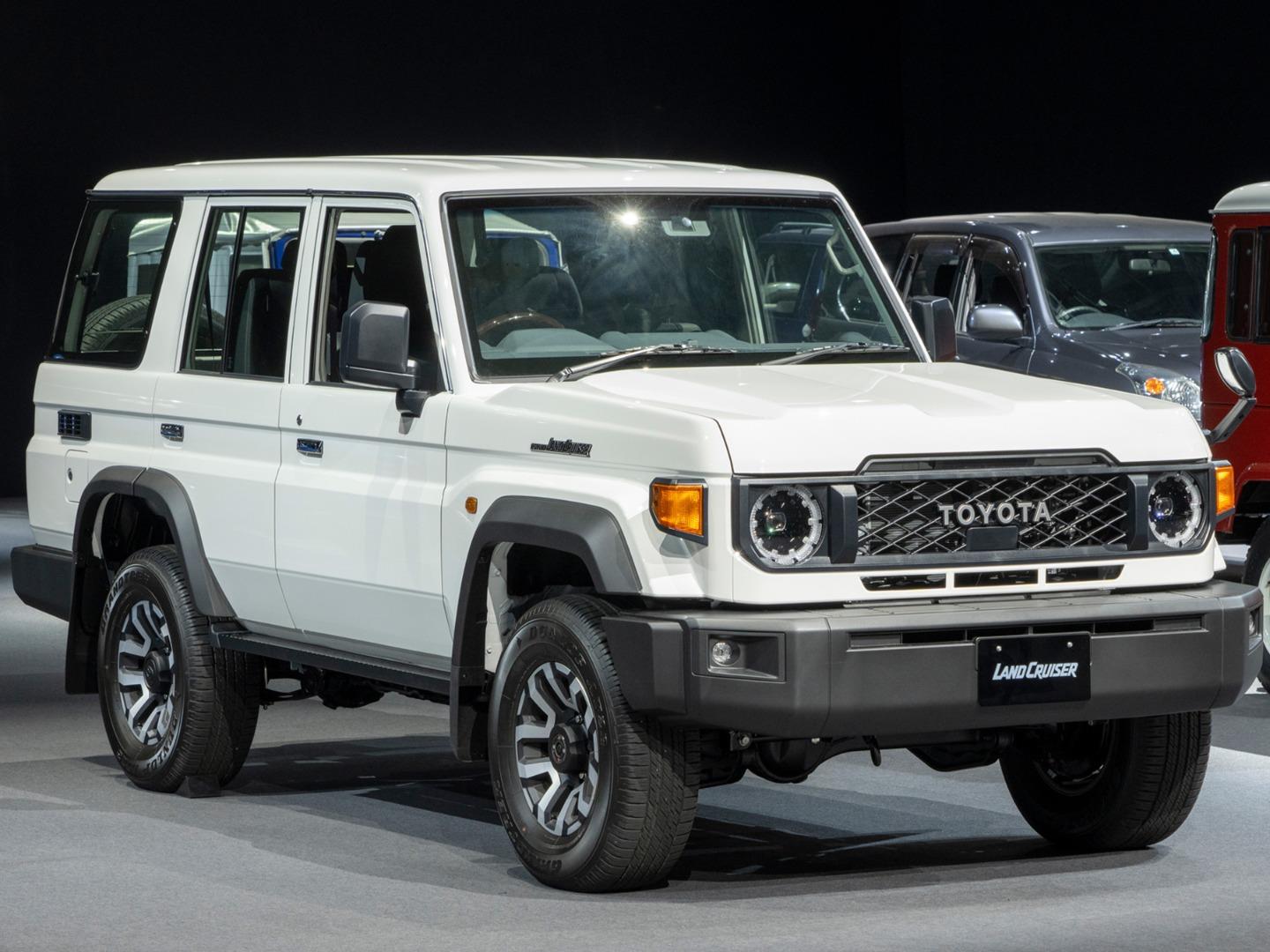 global reveal of the new toyota land cruiser 70 series and 250 series