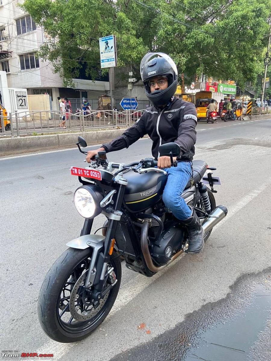 My 2023 Triumph Speed Twin 1200: Purchase & first 1000 km experience, Indian, Member Content, Triumph Speed Twin 1200, Bike ownership