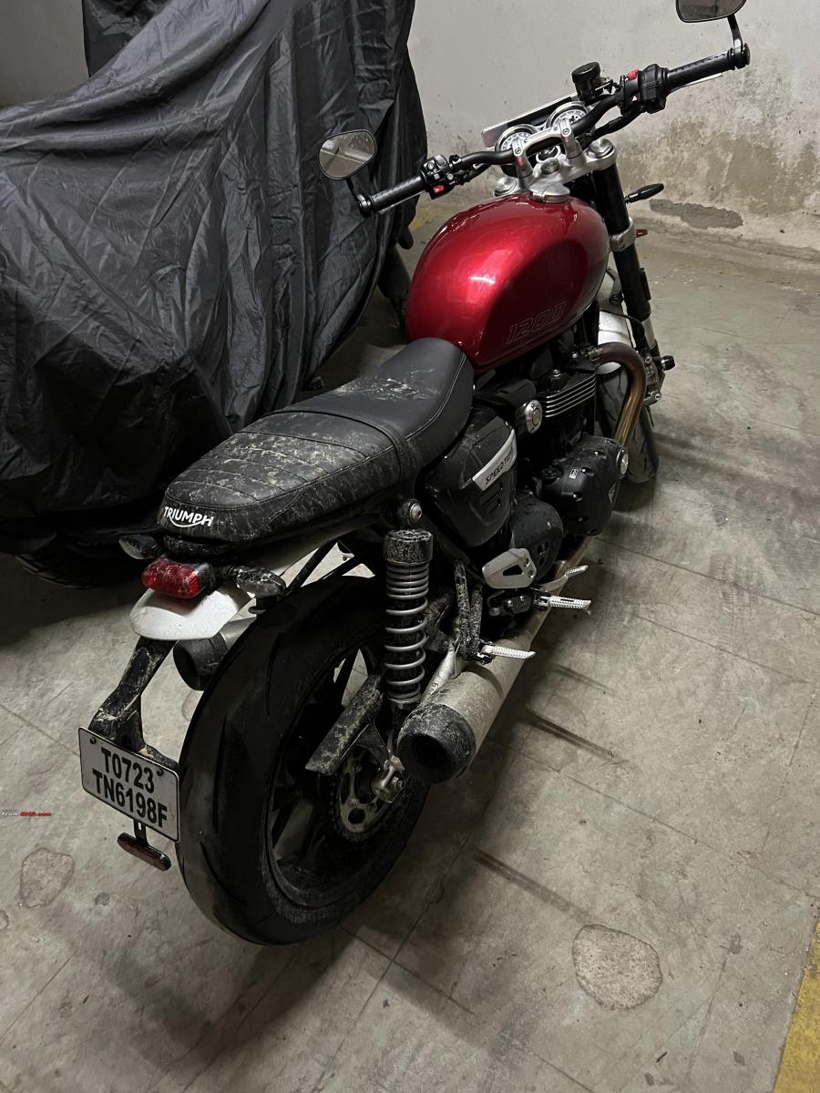 My 2023 Triumph Speed Twin 1200: Purchase & first 1000 km experience, Indian, Member Content, Triumph Speed Twin 1200, Bike ownership