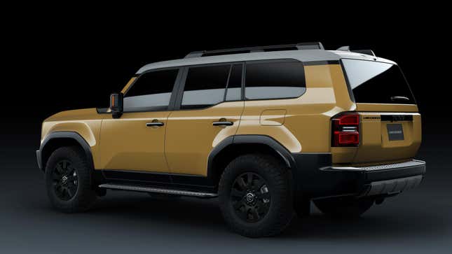 the new land cruiser brings back the glorious two-tone roof
