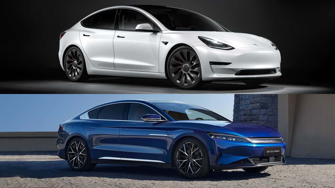 tesla model 3 and byd han ev battery comparison: cooling systems explained