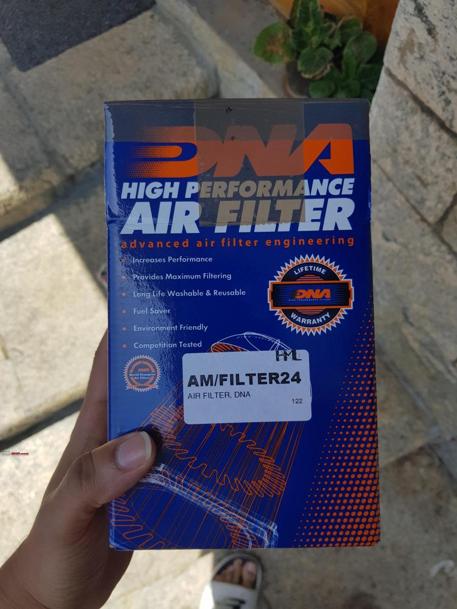 Finally got a DNA high-performance air filter for my Interceptor 650, Indian, Member Content, Interceptor 650, Royal Enfield, Modifications