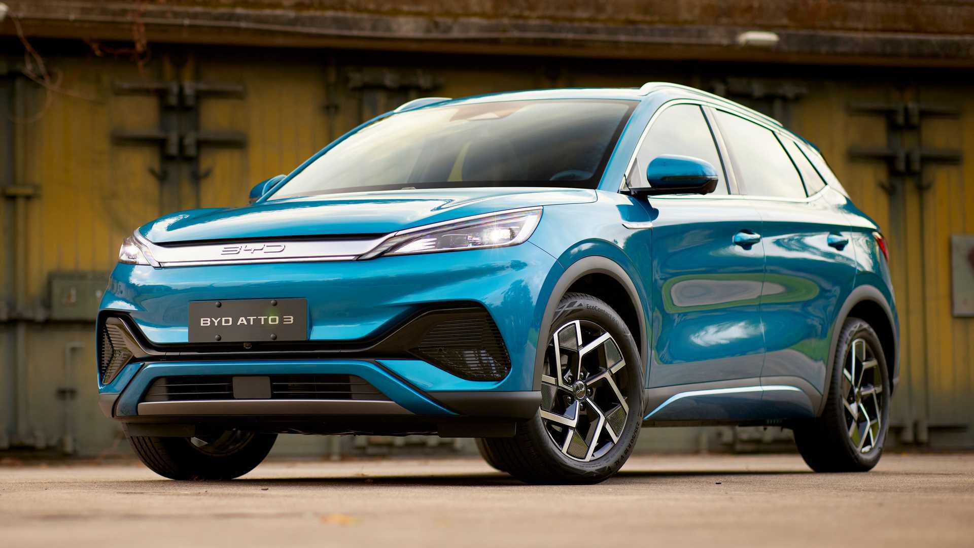byd atto 3 electric suv outsold tesla model y in sweden last month