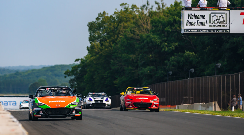 Wagner Wins MX-5 Cup Race One At Road America