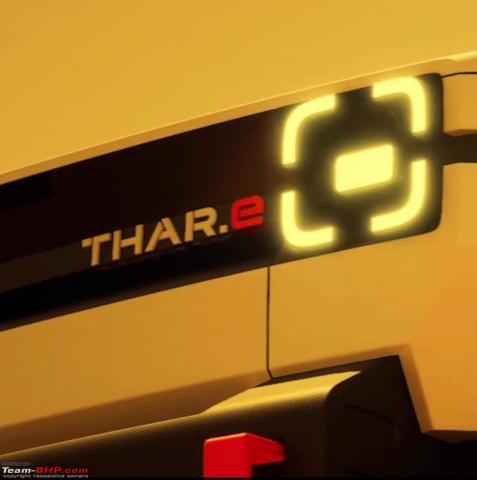 Indian, Mahindra, Launches & Updates, Thar.e concept, Mahindra Thar, Thar, Electric SUV, Concept, Teaser