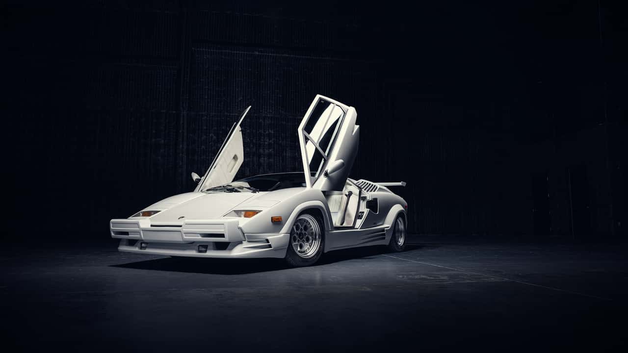 lamborghini countach from wolf of wall street heads to auction