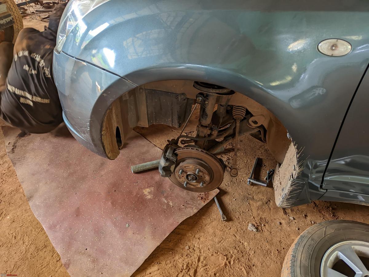 Repaired the power steering rack of my preowned Maruti Swift petrol, Indian, Member Content, Maruti Swift, power steering, repair