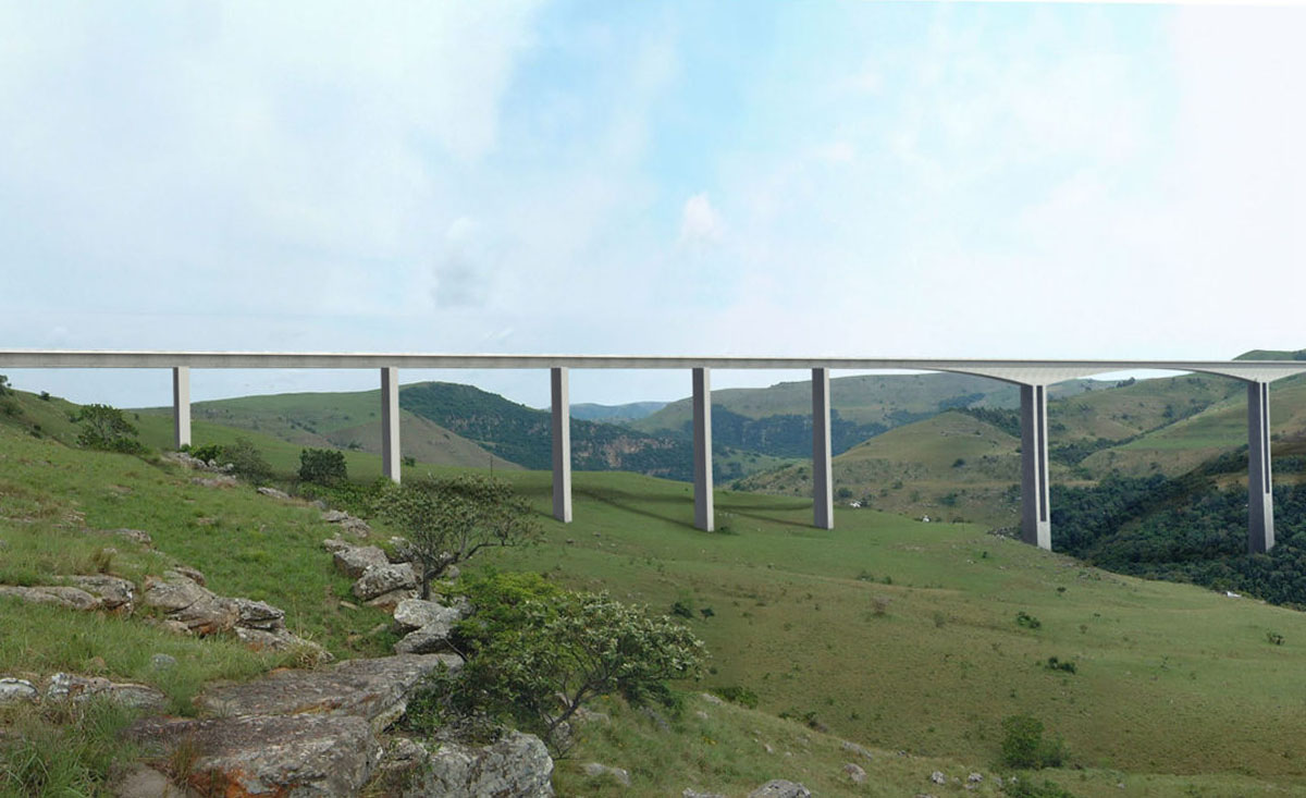 msikaba bridge, mtentu bridge, sanral, south africa starts building r4-billion bridge – the tallest on the continent