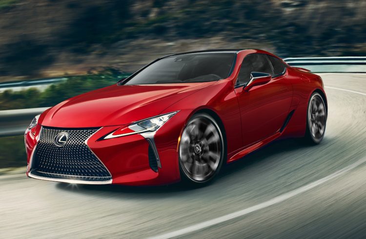 lexus updates flagship lc coupe & drop-top with tech & safety kit