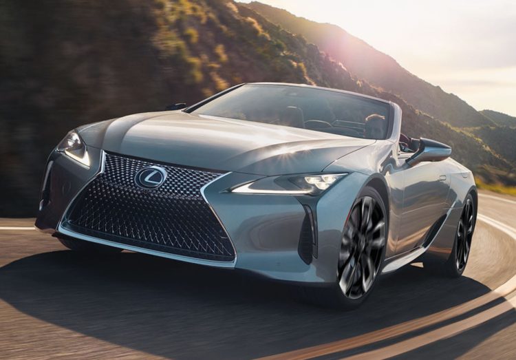lexus updates flagship lc coupe & drop-top with tech & safety kit