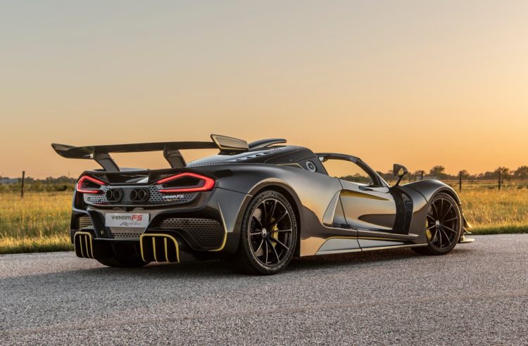 hennessey launches venom f5 revolution roadster with insane 1355kw twin-turbo v8